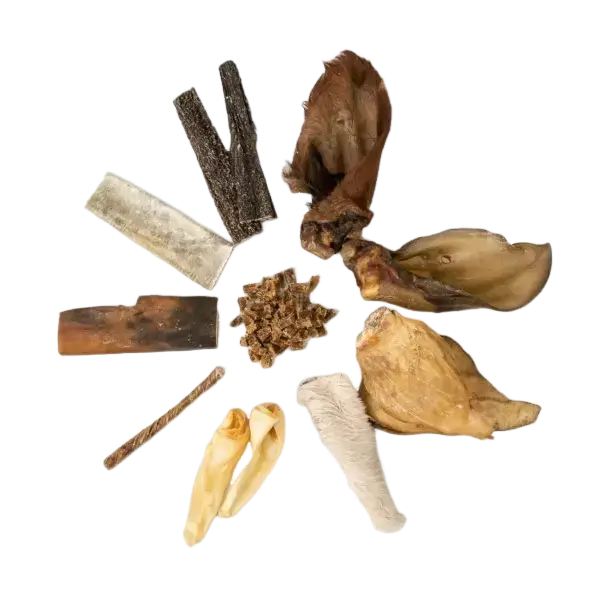 Box mix friandises séchées - Mastication faibles en calories (11 friandises uniques à l'intérieur)