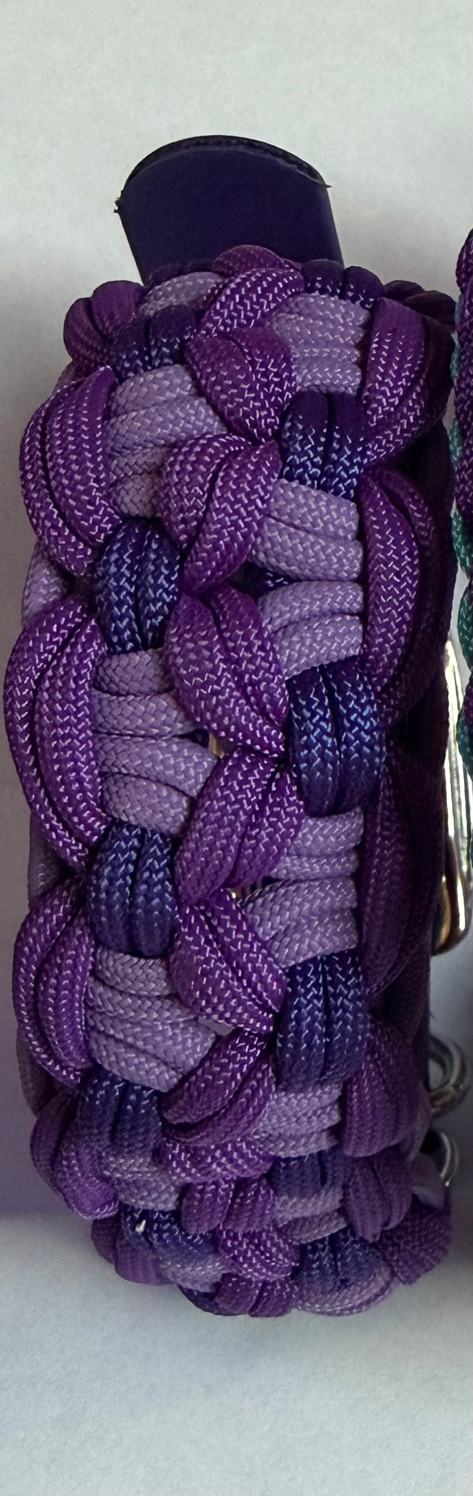 Collier tressé en paracorde avec sangle ajustable en Biothane – Résistant,  personnalisable et stylé (XS-S)