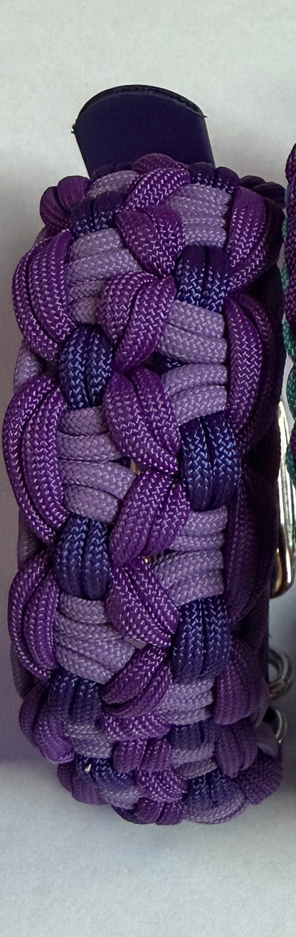 Collier tressé en paracorde avec sangle ajustable en Biothane – Résistant,  personnalisable et stylé (XS-S)