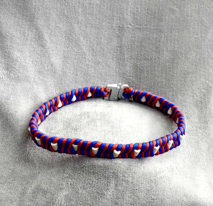 Collier en paracorde avec perles EM – Protection naturelle et élégance artisanale