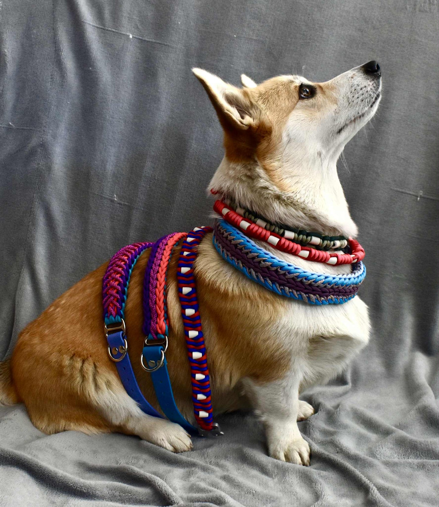 Collier en paracorde avec perles EM – Protection naturelle et élégance artisanale