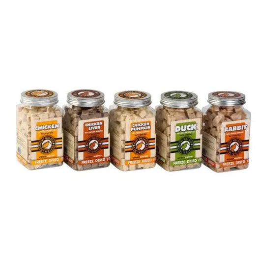 Kiwi Walker - Box friandises lyophilisées "5 VIANDES" pour chien et chat