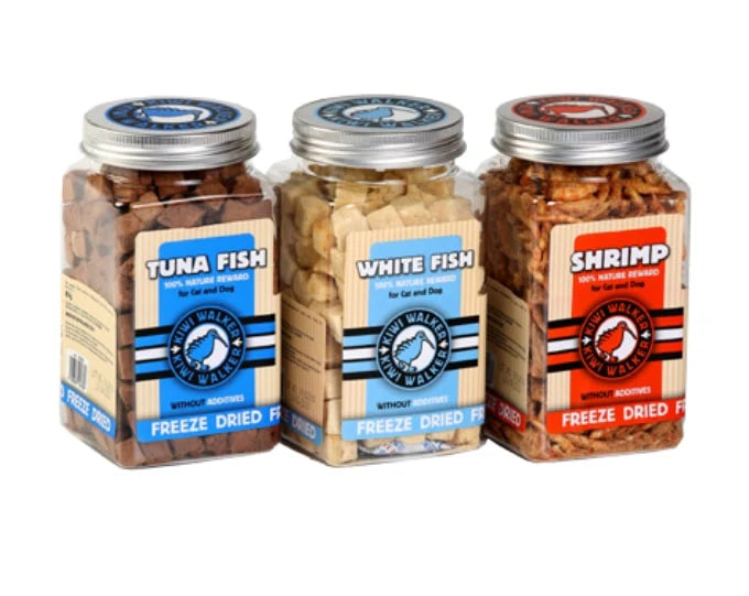Kiwi Walker - Box friandises lyophilisées "OCEAN" pour chien et chat