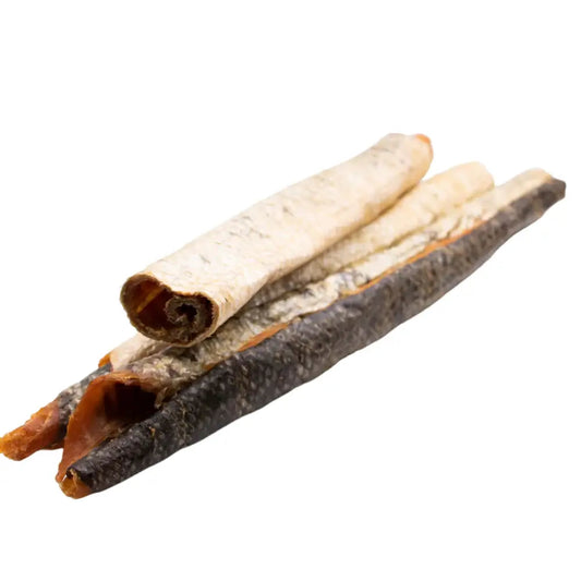 Peau de saumon pour chien - Peau de saumon avec chair30CM (France)